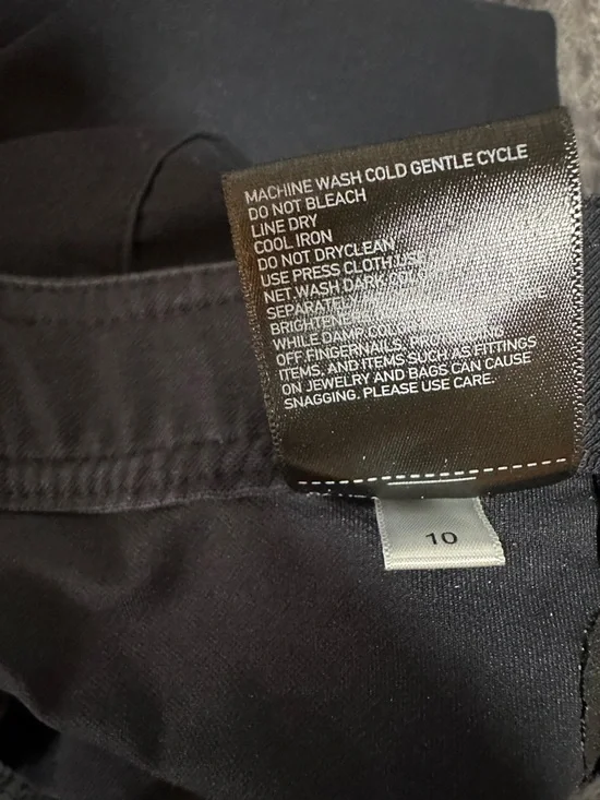 Uniqlo Women’s Jersey Barrel Leg Pants in Navy, Size XL - Picture 9 of 12